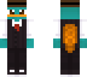 perry the platypus in a tuxedo