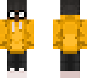 player with a hoodie (yellow)