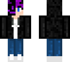 purple demon mask