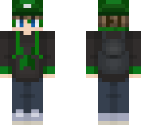 tubbo but blue but green