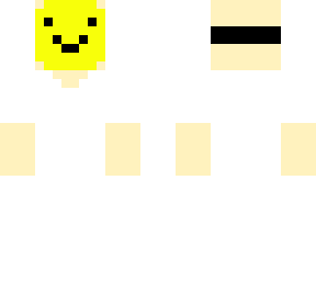 white boy in a yellow mask