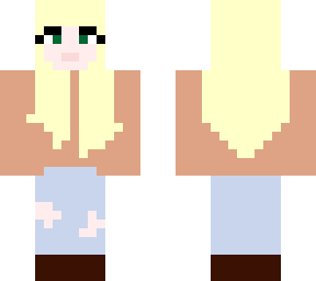 blond girl cute and basic