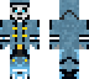 blue skull