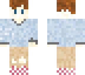 blue sweater add on