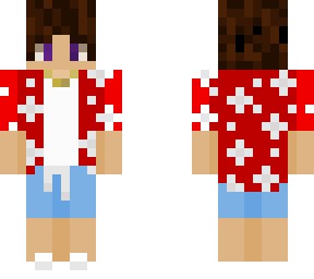 brown haired beach skin