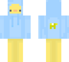 cute duck with duck jacket