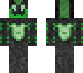 green futuristic armor