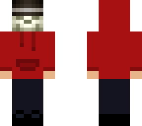 i made this skin for my skeleton friend