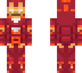 melting iron man