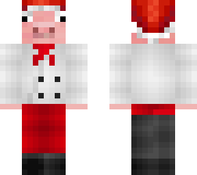 pig chef chrismas