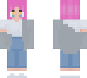pink bangs