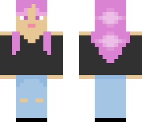 purple hair