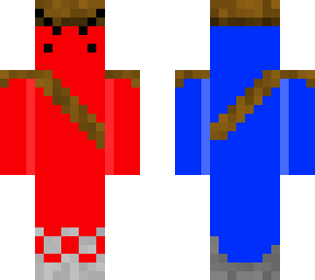 red blue dude