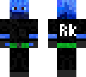 rubik blue fire