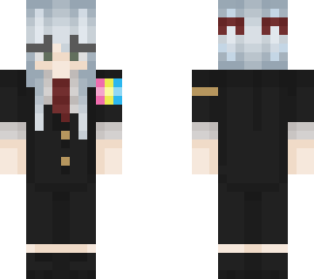 suit with pan flag