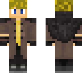 trench coat doctor (yellow shirt)