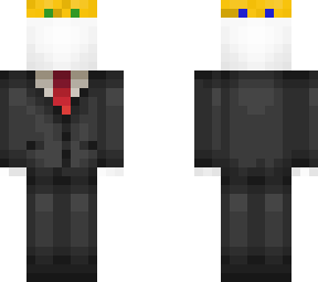 white face with crown