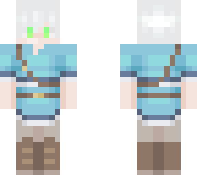 white haired adventurer