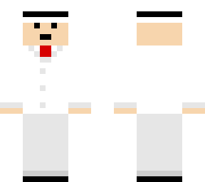 white suit