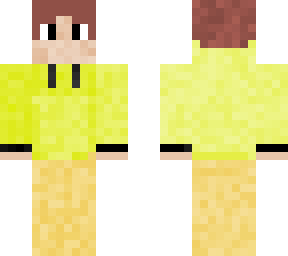 yellow  hoodie gamer