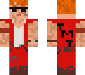 baddie red man