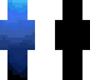 bluey only on one side