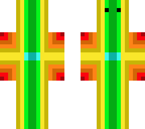 de mega kleuren skin