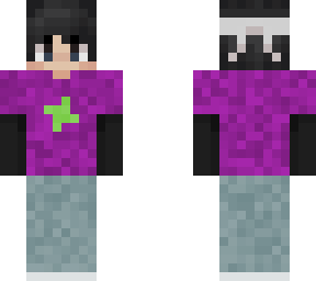 edlgaming in purple slime shirt