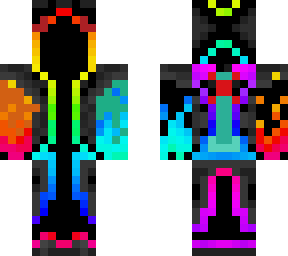 epic rainbow neon design
