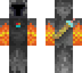 flaming knight