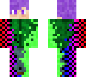 green n' rainbow cursed citizen lol xd xd
