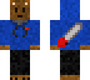 hoodiebearwithchainsaw (claws fixed)