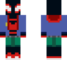miles morales (costume and hood)