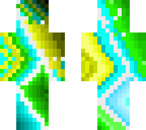 neon lightning skin