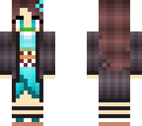 nezuko blue outfit
