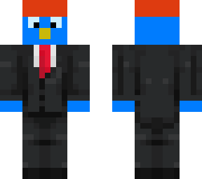 penguin in a suite