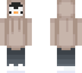 penguin w/ hoodie (linen)