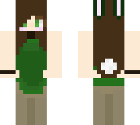 play bunny adilinia minecraft skin