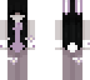 purple flower bunny