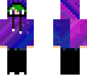 purple nebula hoodie boy