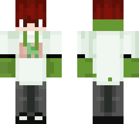 red hair dino hoodie
