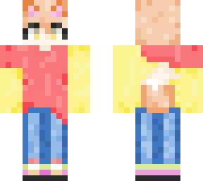 updated) fox girl in hoodie ((oc))