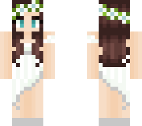 white dress