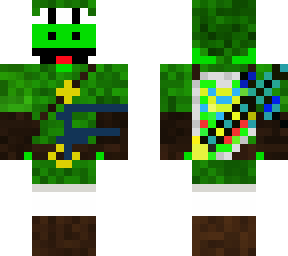 yoshi skin (not mine, just added master sword) all credit to chikarkas