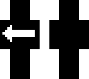 black arrow
