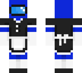 blue maid among us