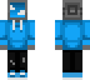 blue tv head