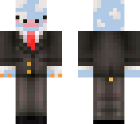 blueberry cow in a suit (base suit belongs to koropf)