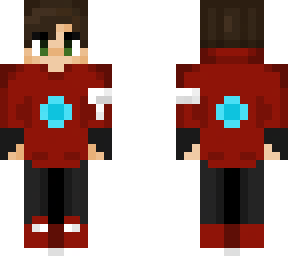 boy red hood | Minecraft Skin
