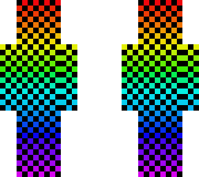 checkered rainbow boi